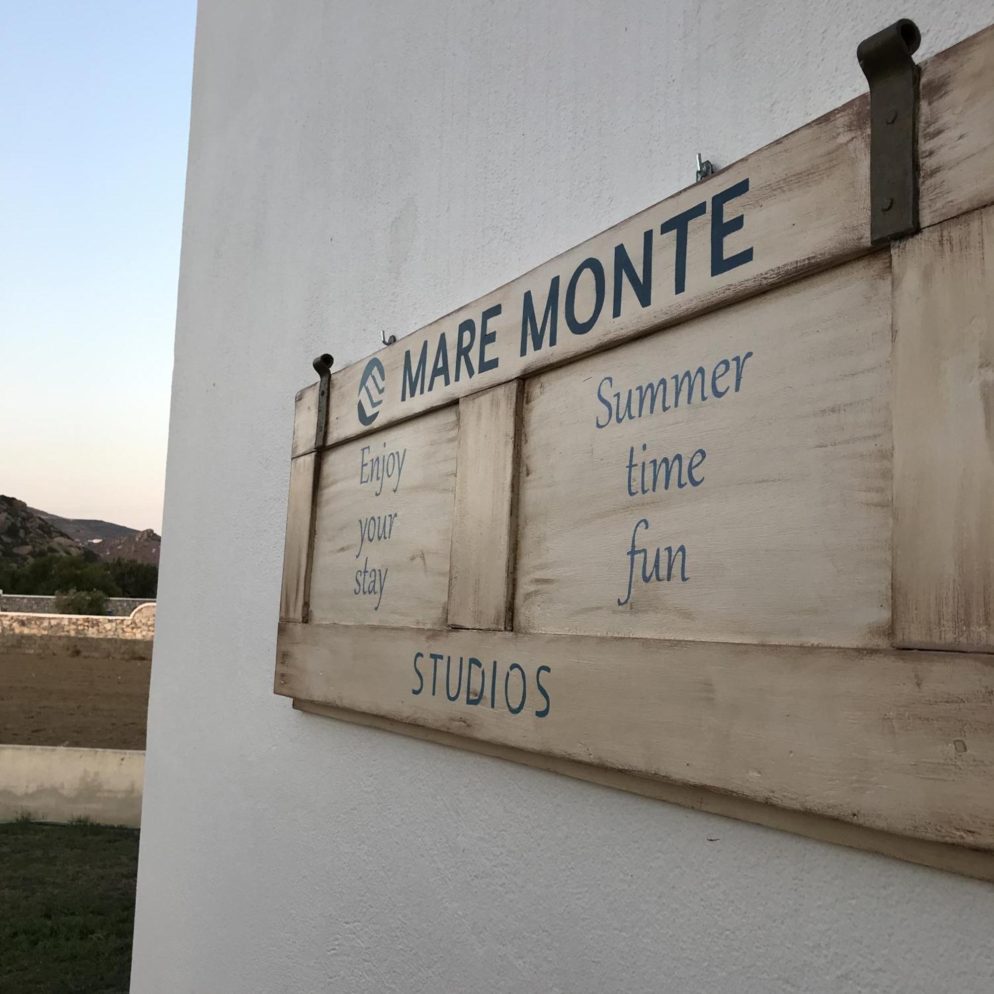 Mare Monte Studios Naxos Plaka  Exterior photo